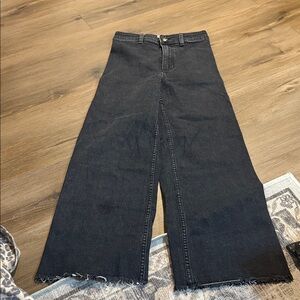 Billabong wide leg black jeans